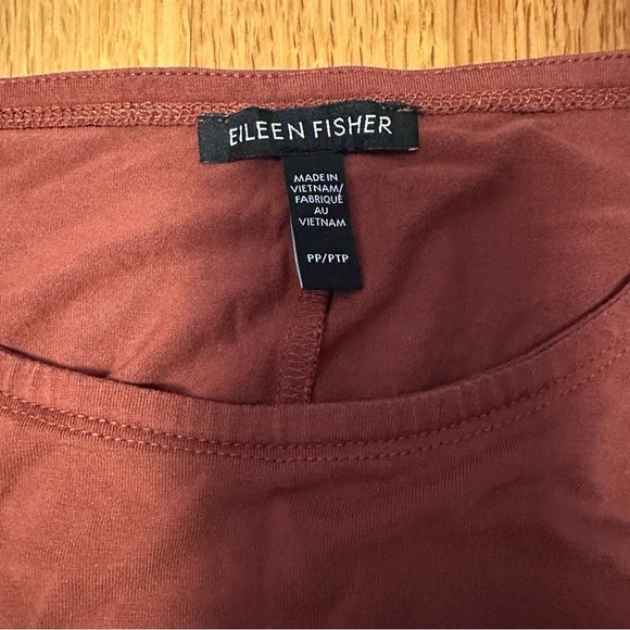 Eileen Fisher Top Long Sleeve Winter Spring Career Casual size PP/PTP 2 Pf6 - Picture 12 of 13